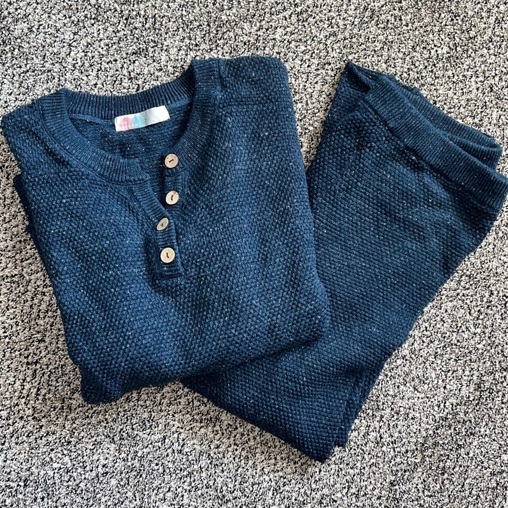 Free people Hailee sweater set